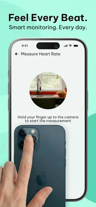 Pulseo camera measurement screen